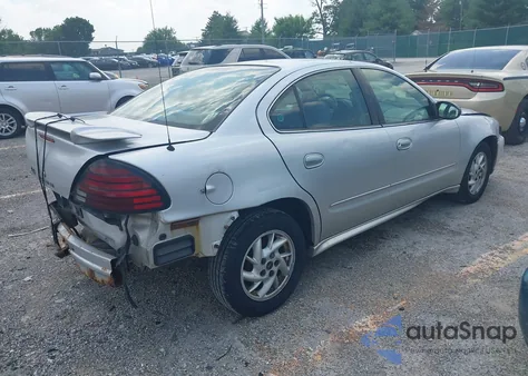 2003 Pontiac Grand Am Se1 из США, поврежденный, VIN 1G2NF52E63C307898